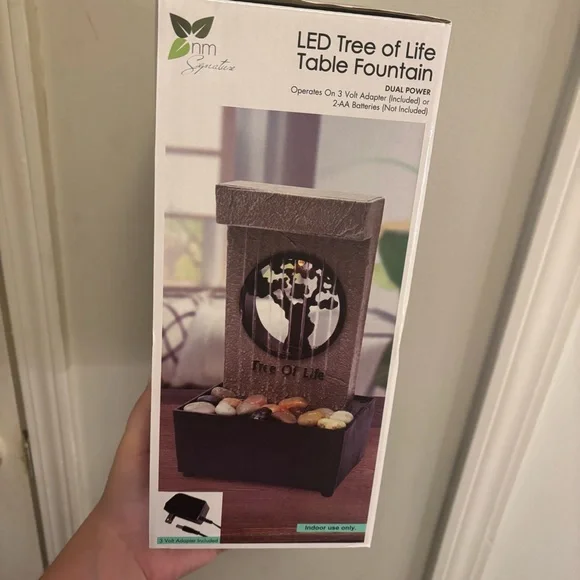 Tree Of Life LED Table Fountain - Picture 6 of 8